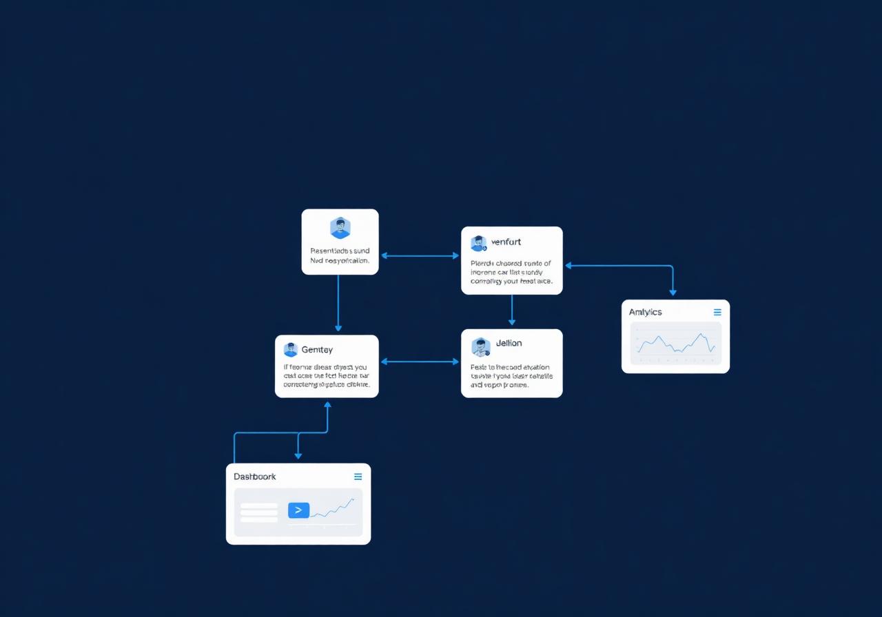 Reservora workflow connecting reservations, guests, tables, notifications and analytics